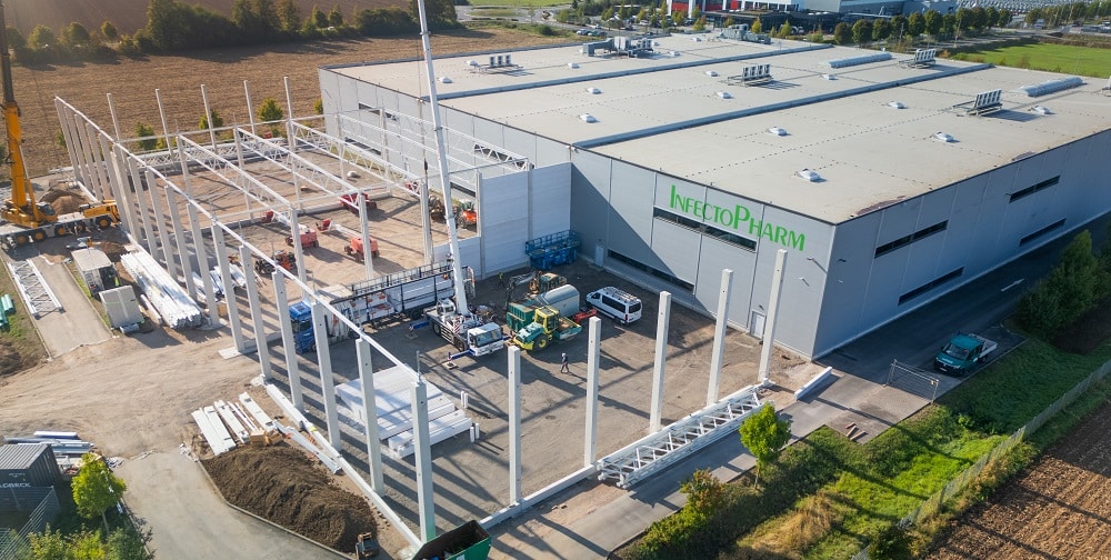 Aufnahme Logistikzentrum InfectoPharm