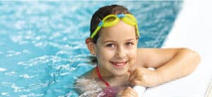 Schwimmbrille schützt vor Bindehautentzündung